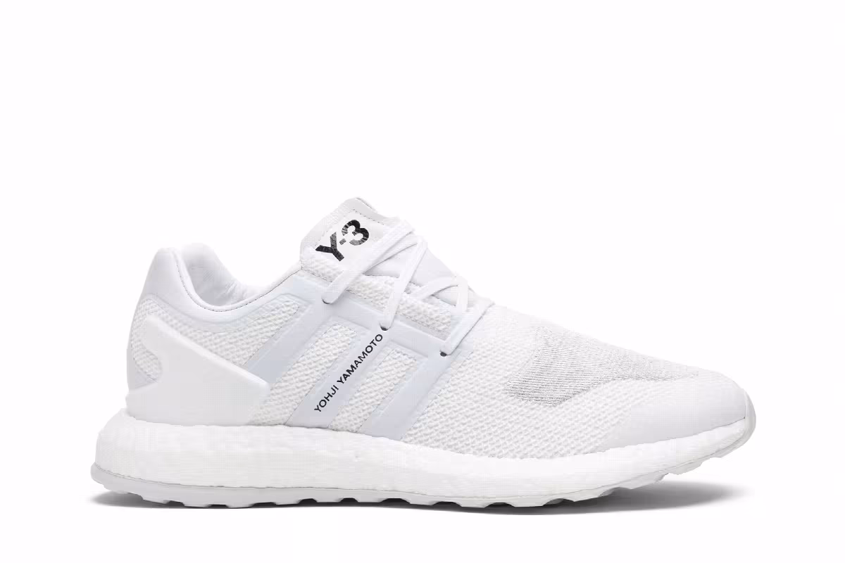 adidas Y-3 PureBoost Crystal White, view 2