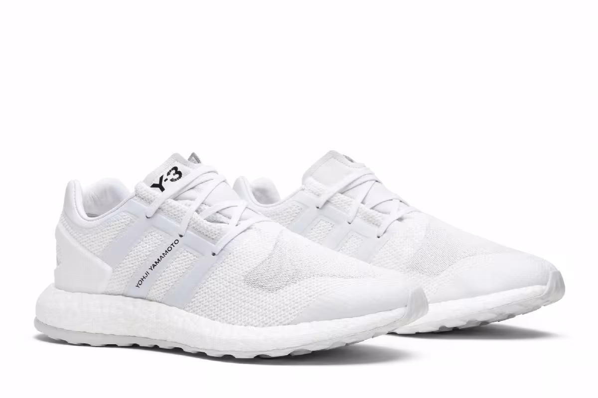 adidas Y-3 PureBoost Crystal White, view 9