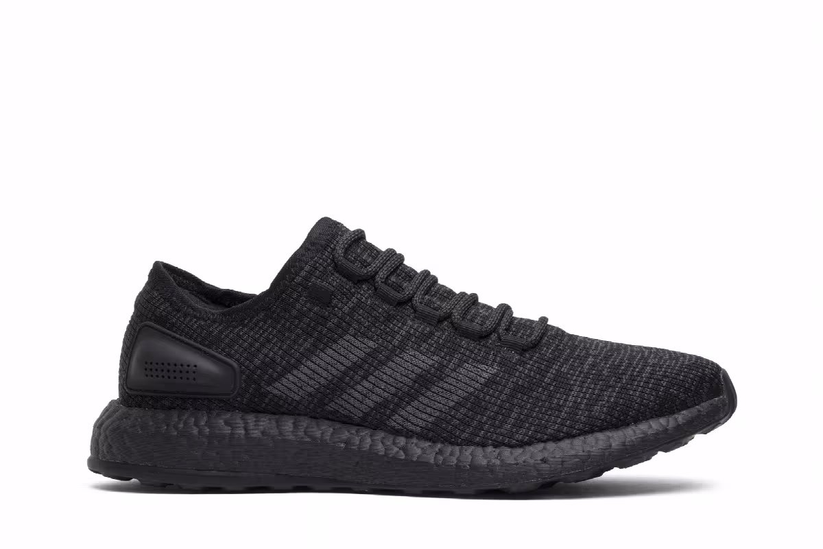Adidas PureBoost LTD Triple Black, view 2