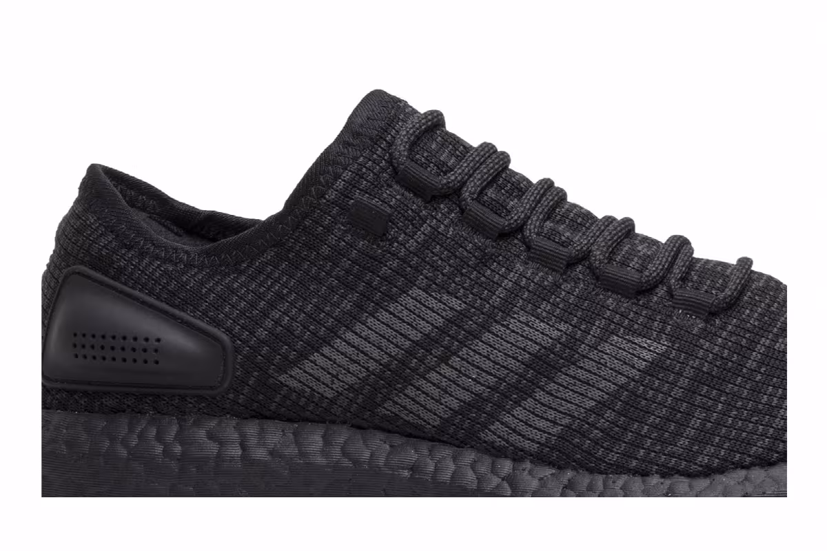 Adidas PureBoost LTD Triple Black, view 3
