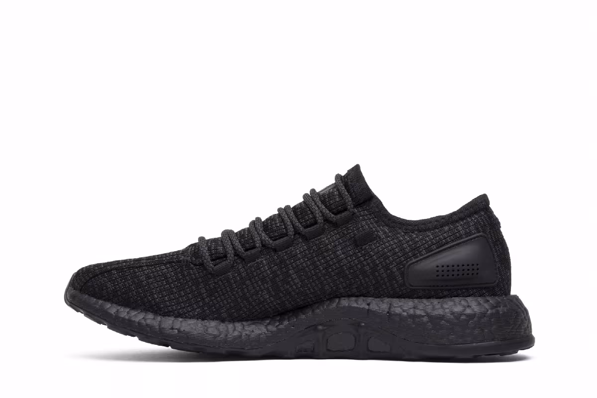 Adidas PureBoost LTD Triple Black, view 4