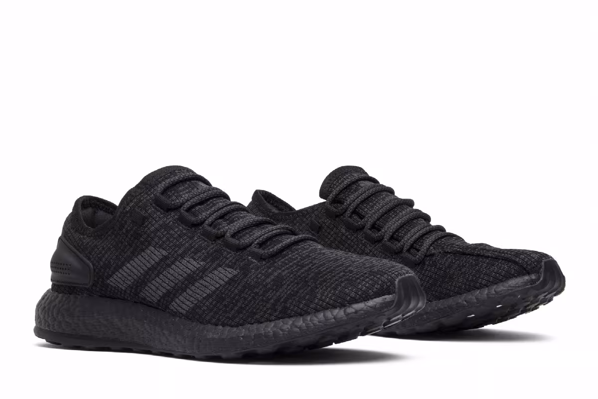 Adidas PureBoost LTD Triple Black, view 9