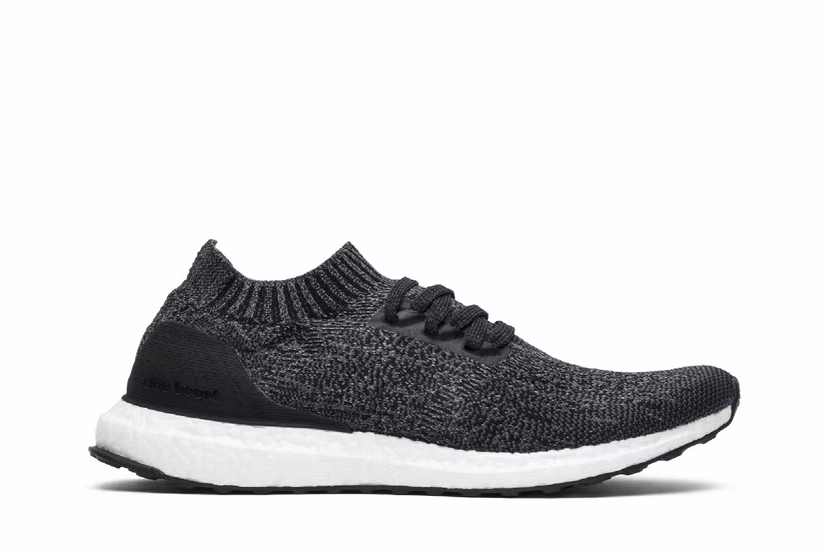 adidas UltraBoost Uncaged Black Grey, view 2