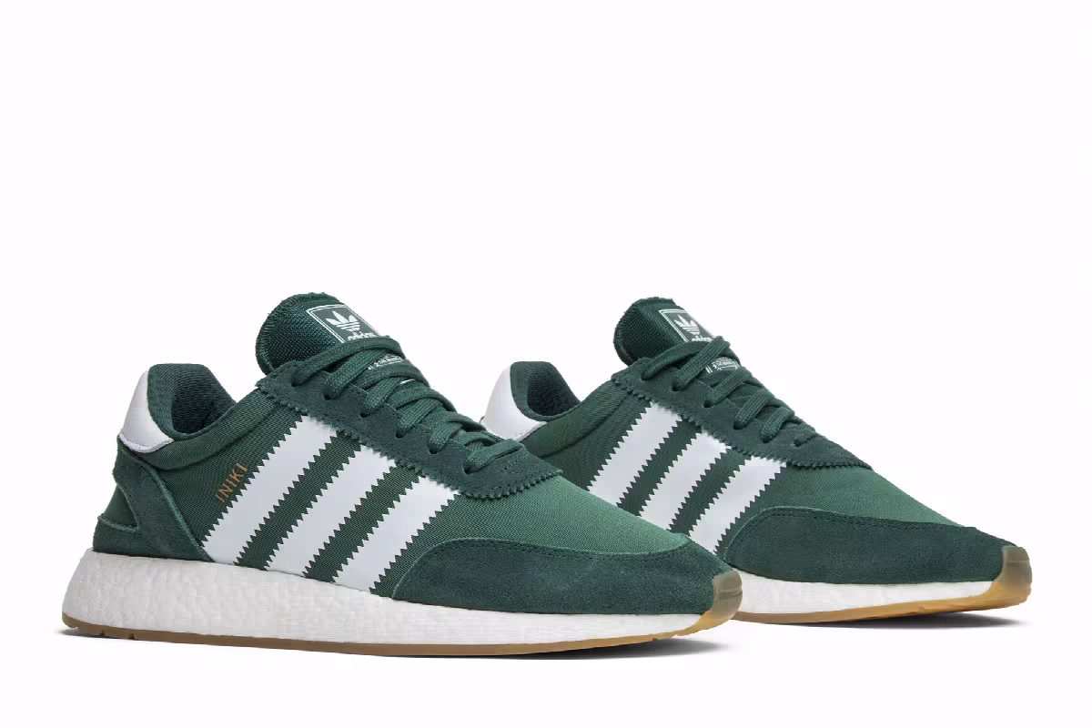 Adidas Iniki Runner Collegiate Green, view 9