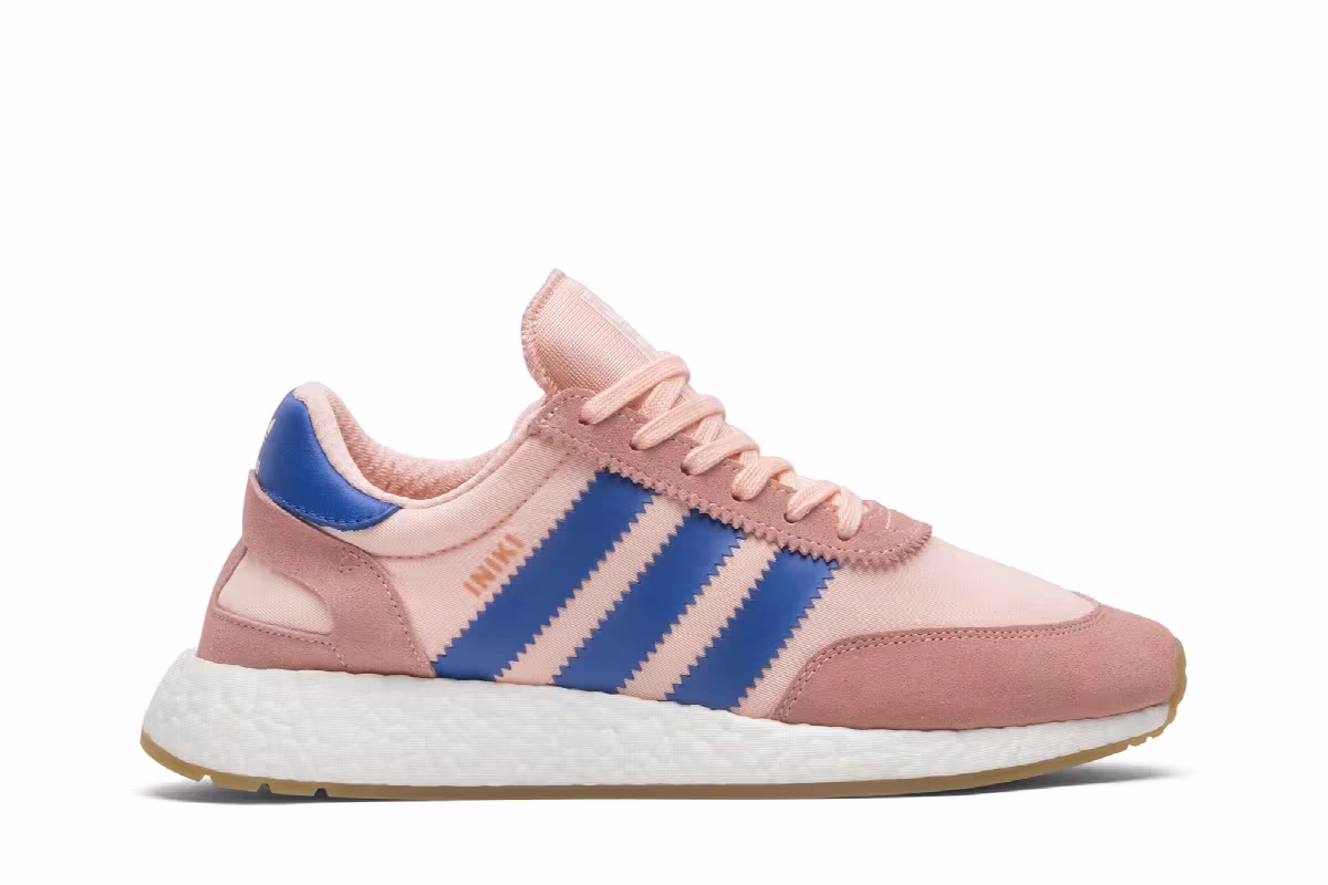 Adidas Women's Iniki Runner Haze Coral, view 2