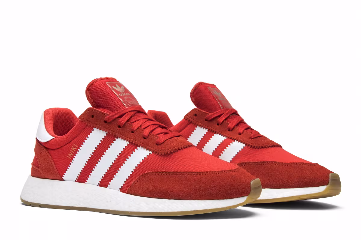 Adidas Iniki Runner Red, view 9