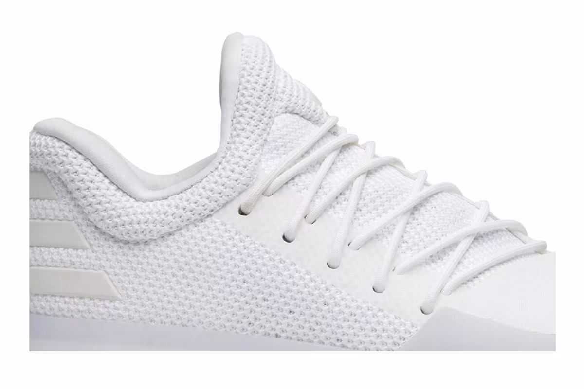 Adidas Harden Vol. 1 Triple White, view 3