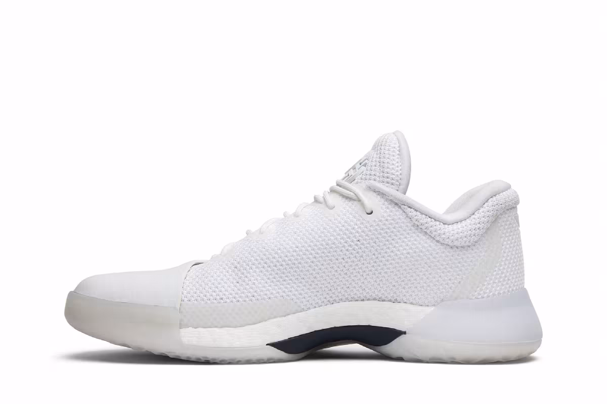 Adidas Harden Vol. 1 Triple White, view 4