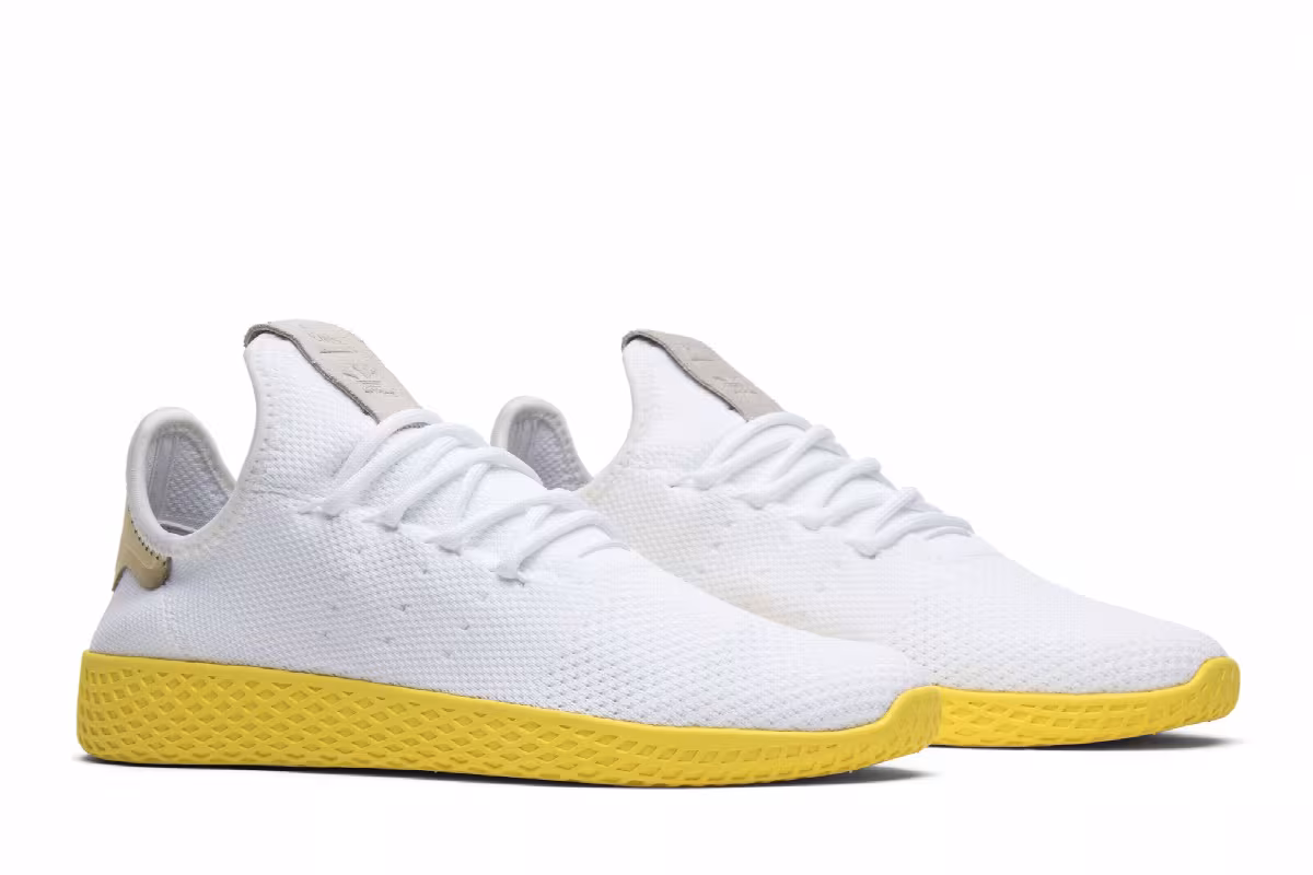Pharrell x adidas Tennis Hu Yellow, view 9