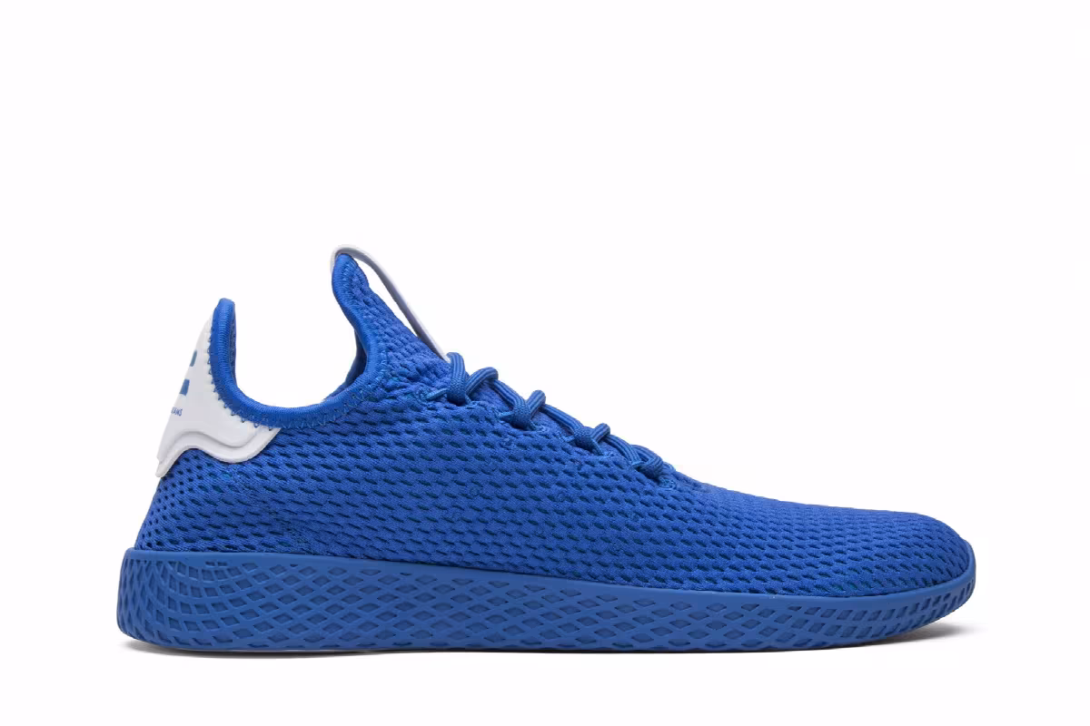 Pharrell x adidas Tennis Hu Solid Blue, view 2