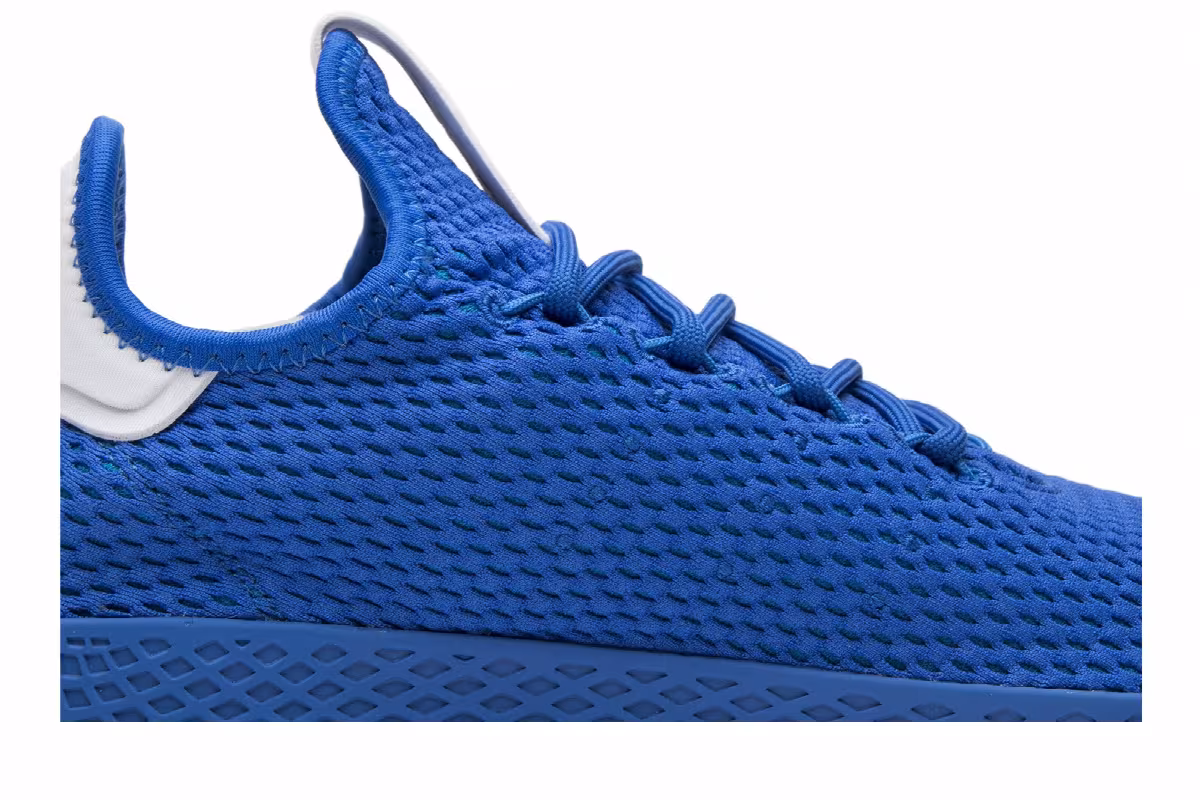 Pharrell x adidas Tennis Hu Solid Blue, view 3