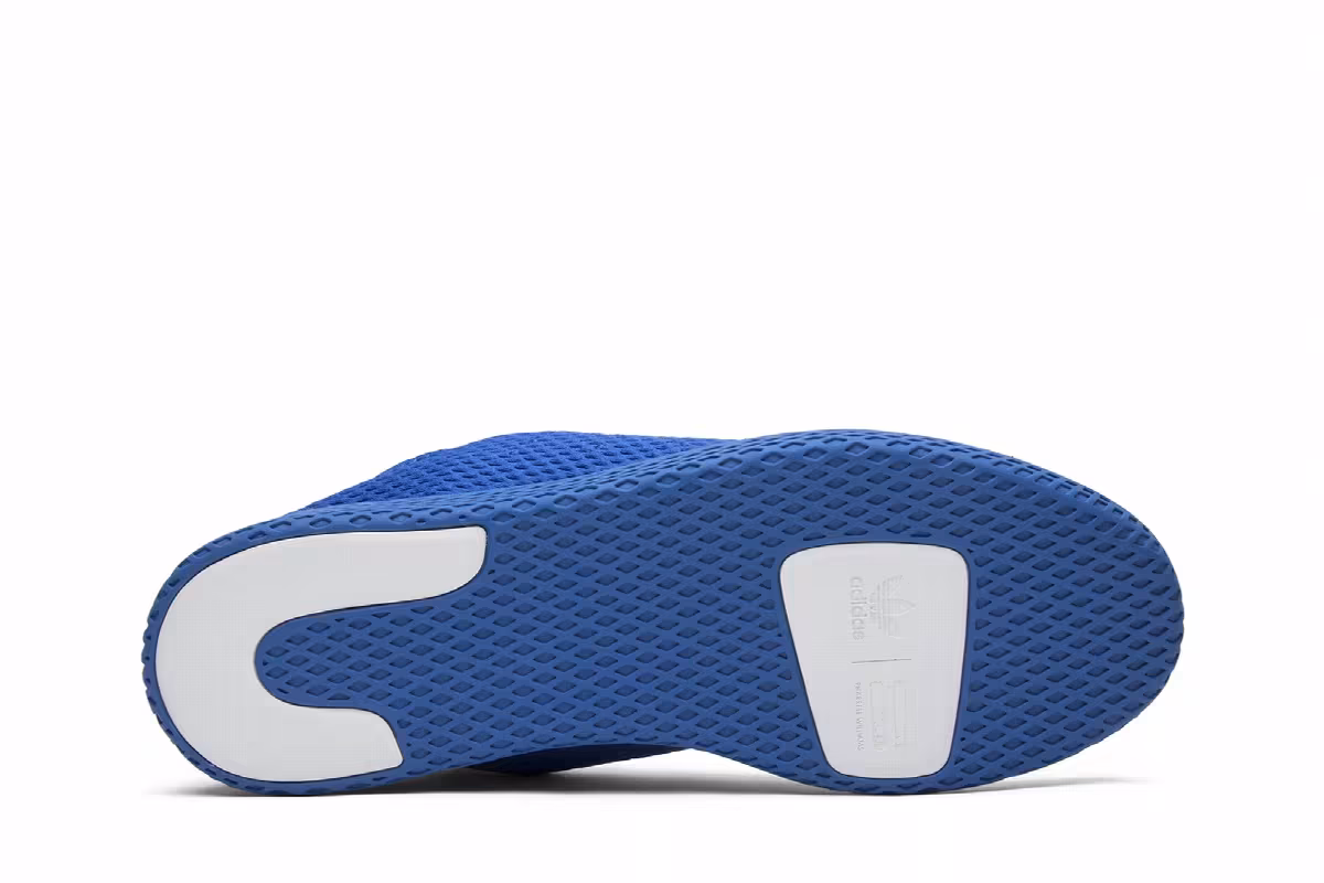 Pharrell x adidas Tennis Hu Solid Blue, view 5