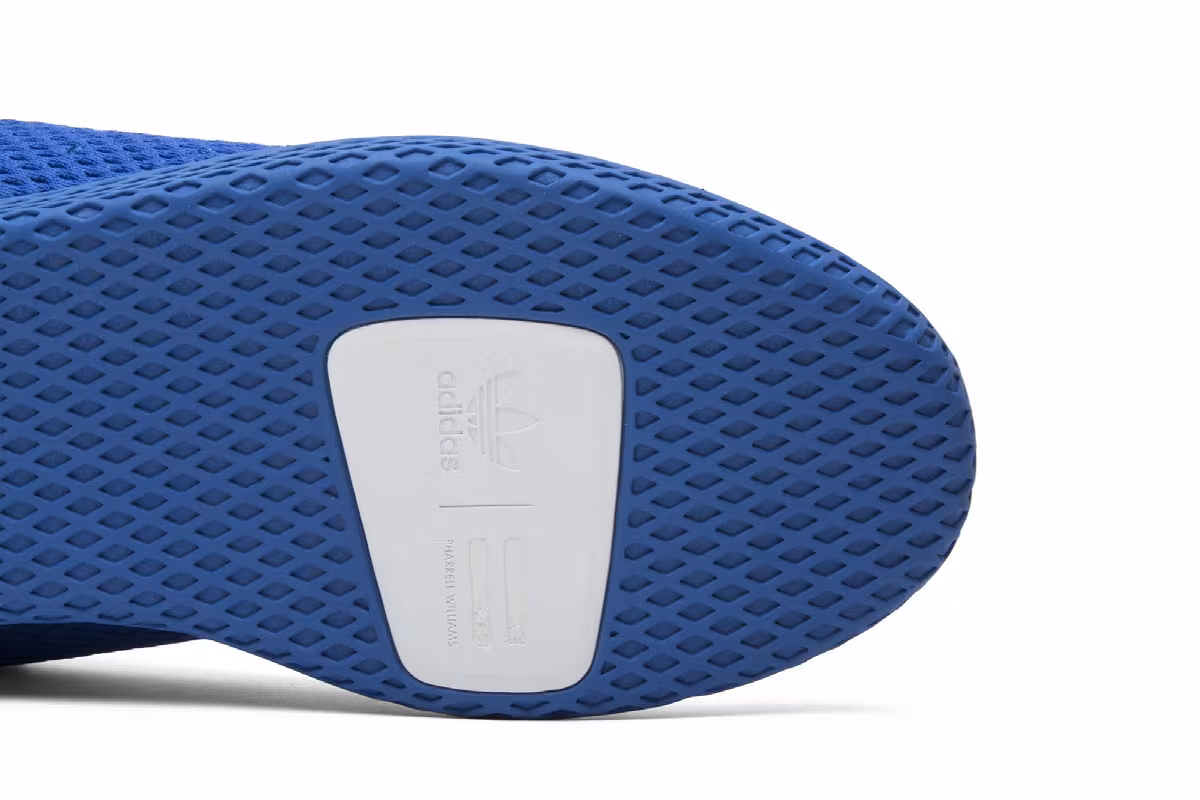 Pharrell x adidas Tennis Hu Solid Blue, view 6