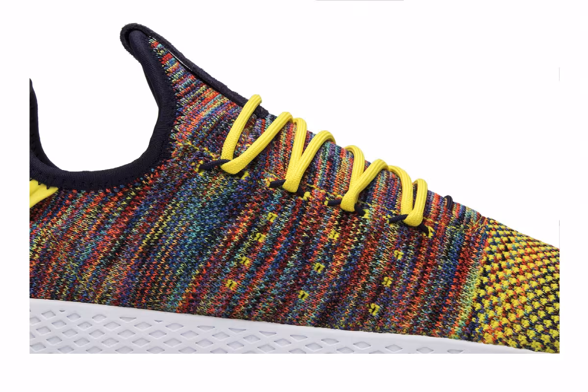 Pharrell x adidas Tennis Hu Multi-Color, view 3