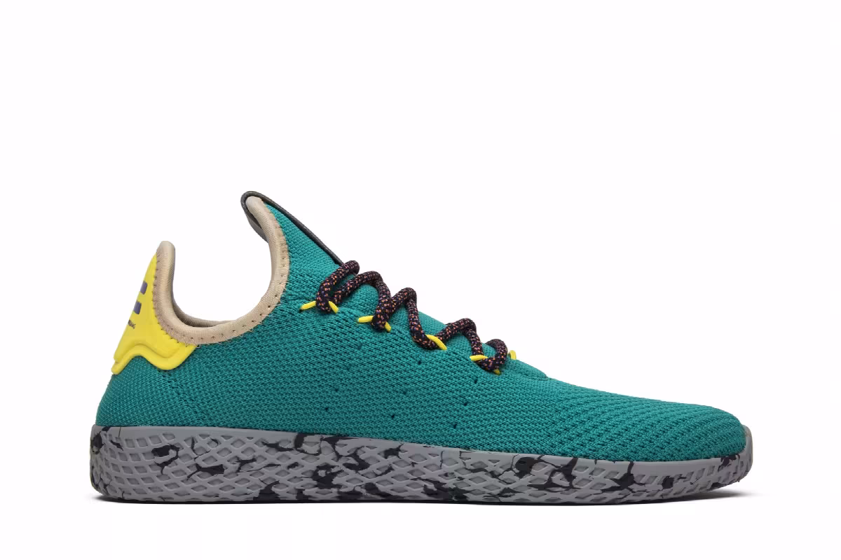 Pharrell x adidas Tennis Hu Teal, view 2