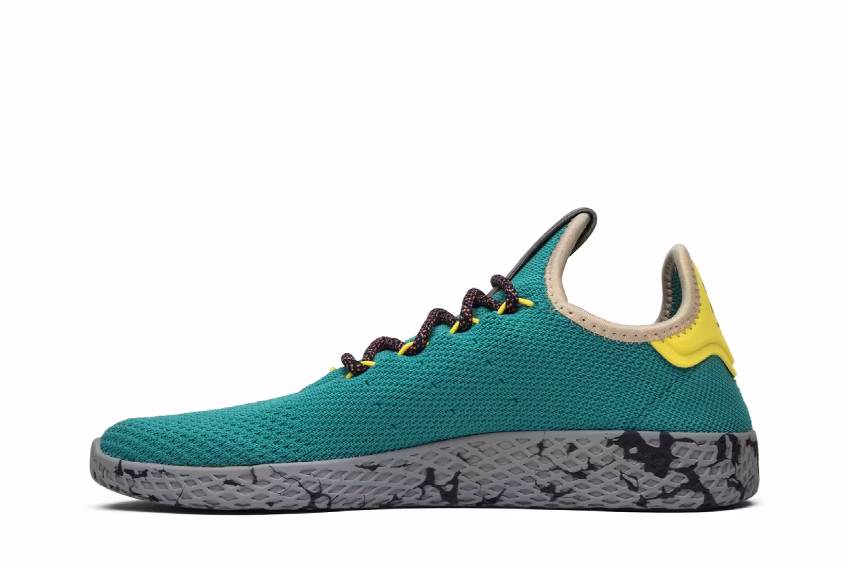 Pharrell x adidas Tennis Hu Teal, view 4