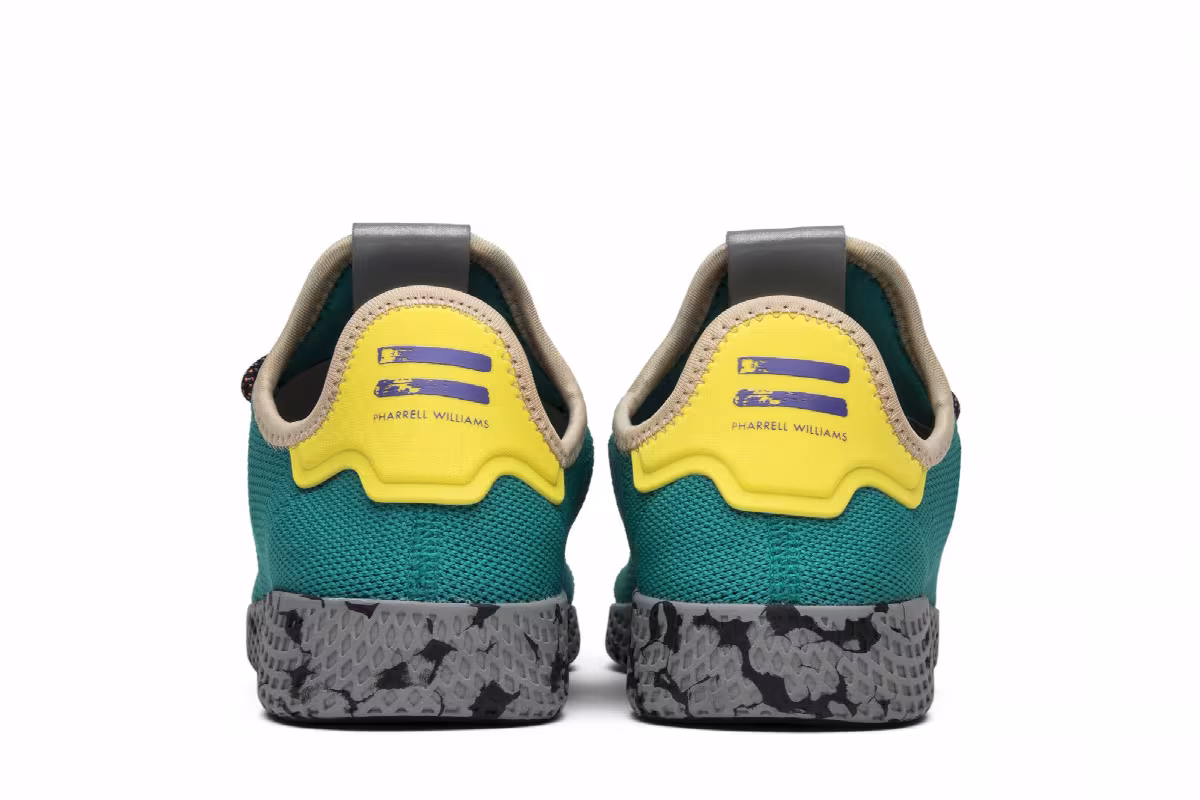 Pharrell x adidas Tennis Hu Teal, view 7