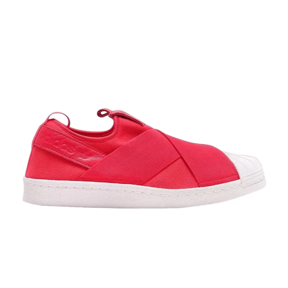 Adidas Women's Superstar Slip On Coral Pink