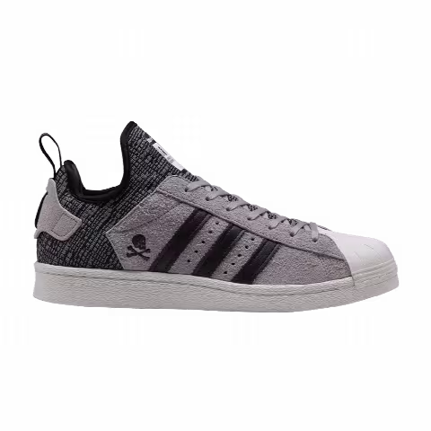 A Bathing Ape x Neighborhood x adidas Superstar Boost 'Grey Black'