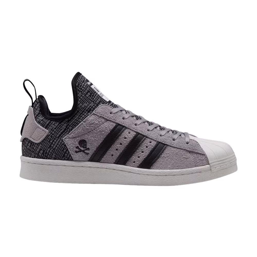 A Bathing Ape x Neighborhood x adidas Superstar Boost Grey Black