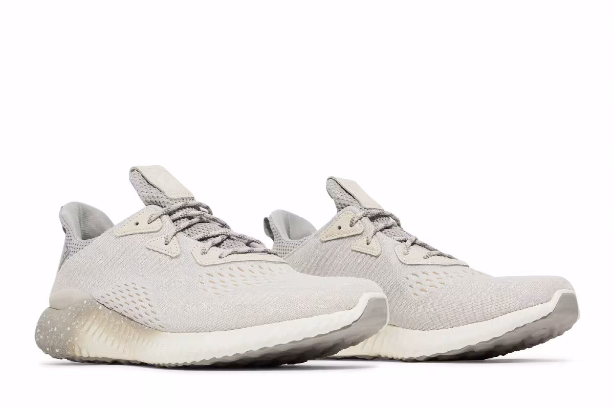 Reigning Champ x adidas Alphabounce Chalk Grey, view 9