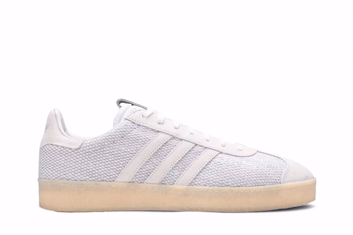 Juice x adidas Gazelle White, view 2