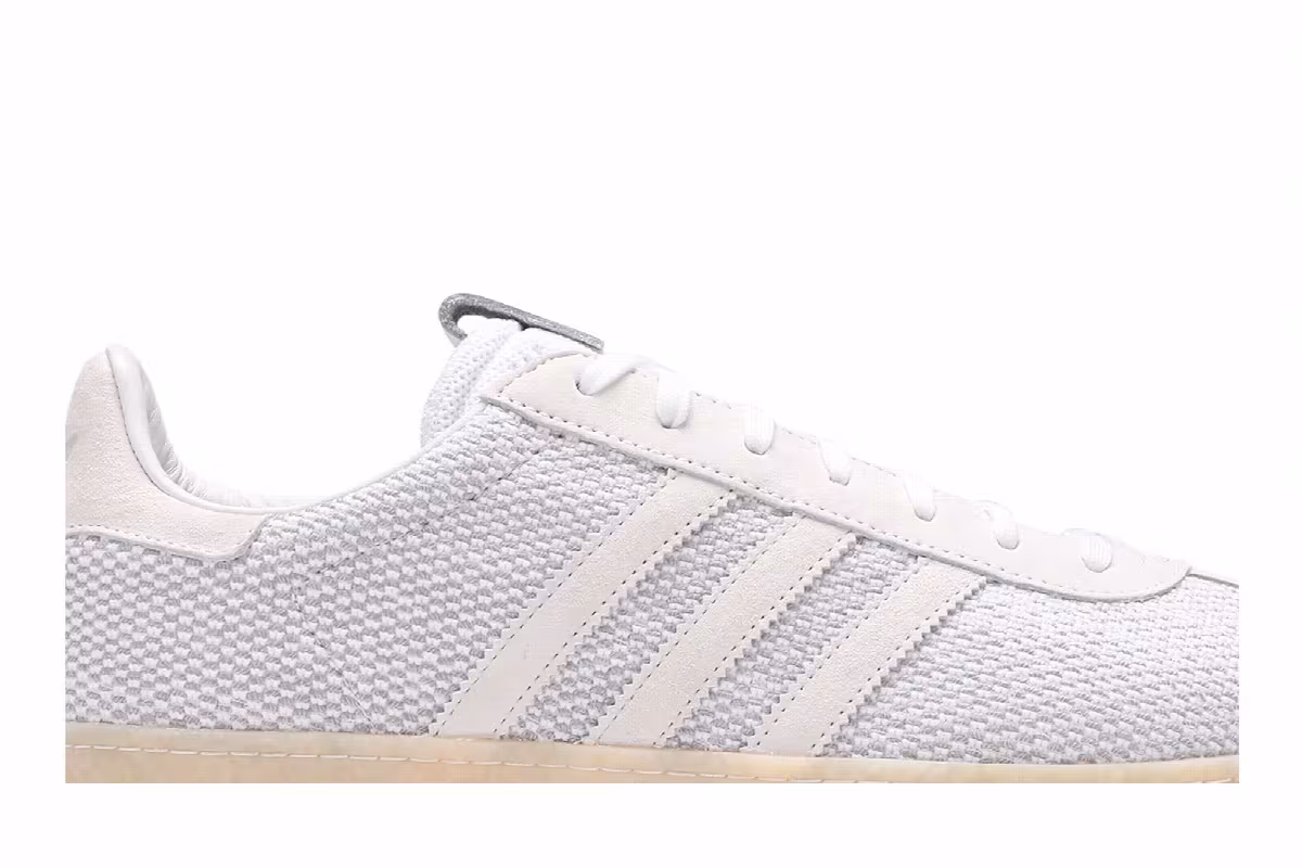 Juice x adidas Gazelle White, view 3