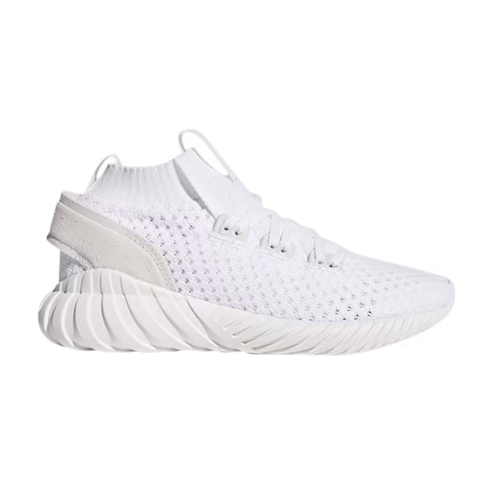 adidas Women's Tubular Doom Sock Primeknit Core White