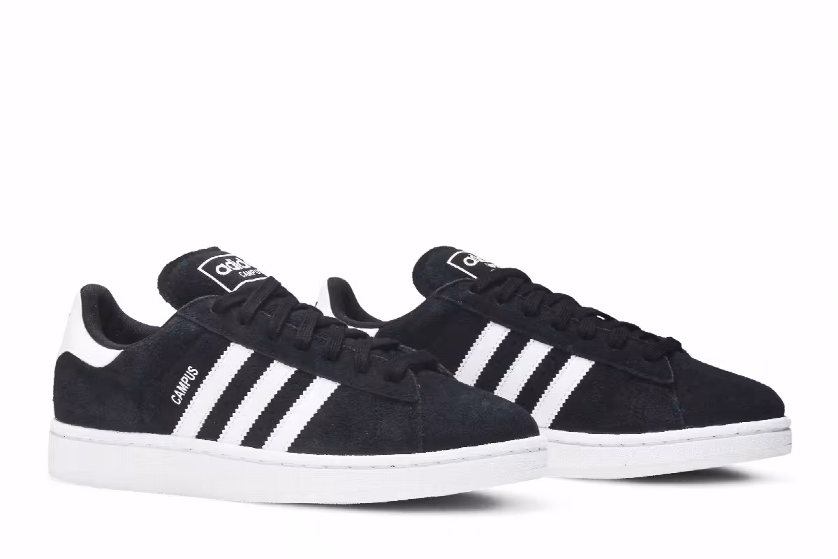 adidas Campus Black White, view 9