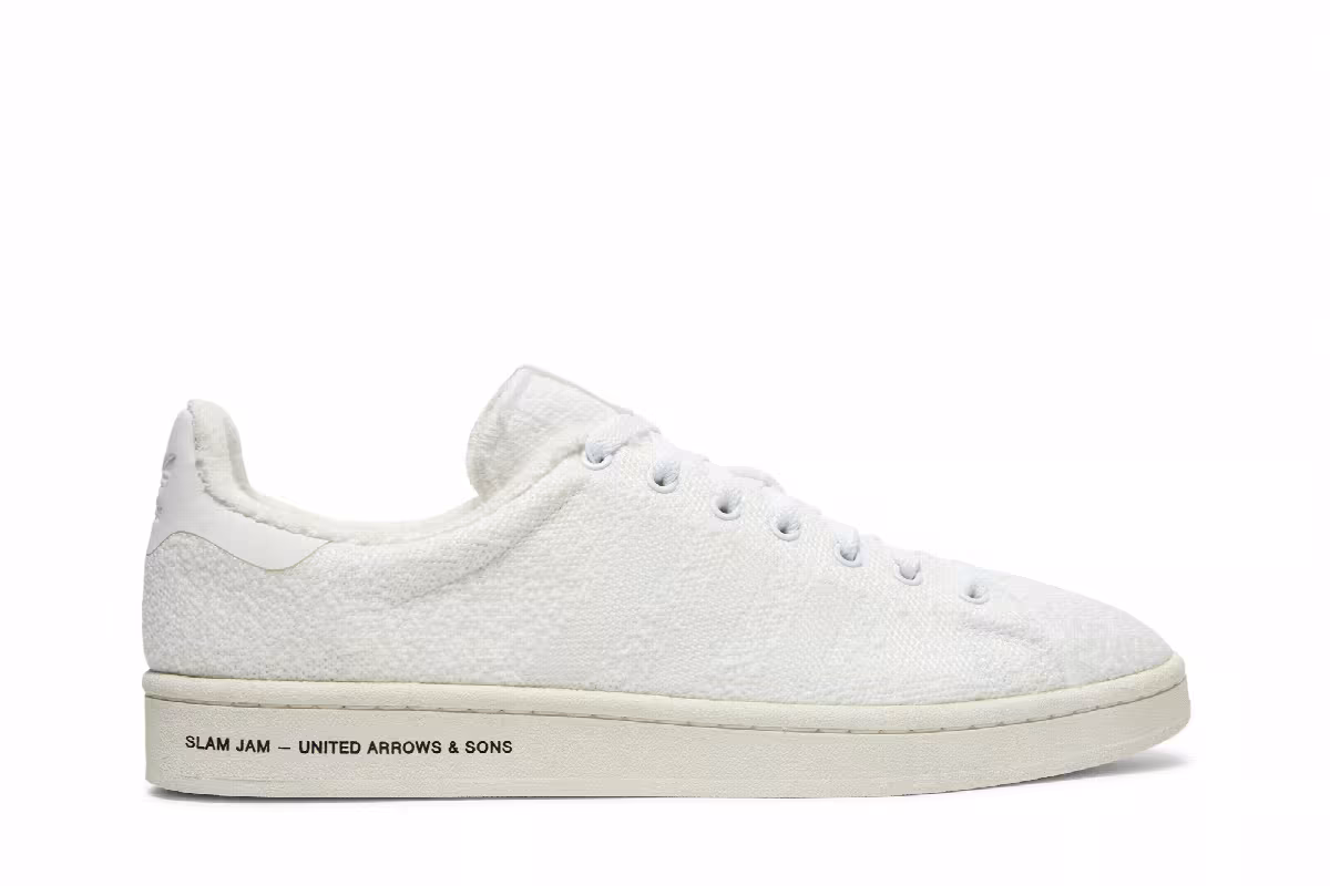 Slam Jam Socialism x United Arrows & Sons x adidas Campus Chalk White, view 2