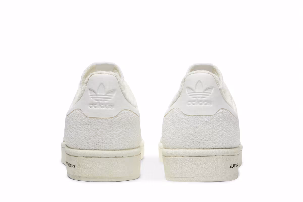 Slam Jam Socialism x United Arrows & Sons x adidas Campus Chalk White, view 7