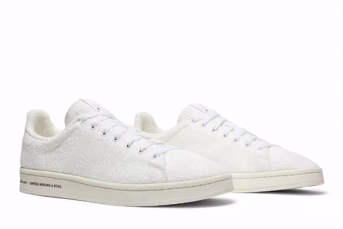Slam Jam Socialism x United Arrows & Sons x adidas Campus Chalk White, view 9