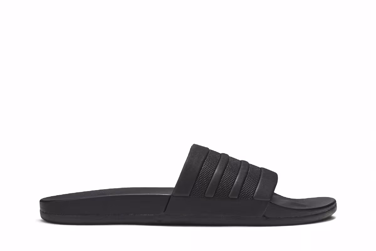 adidas Adilette Cloudfoam Plus Mono Slide Black, view 2