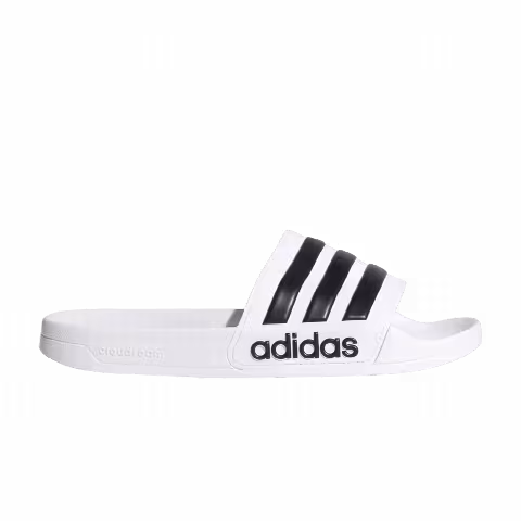 Adidas Adilette Shower Slide 'White Black'