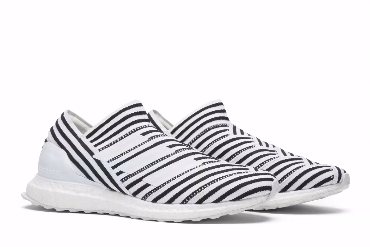 Adidas Nemeziz Tango 17+ 360 Agility UltraBoost Footwear White Black, view 9