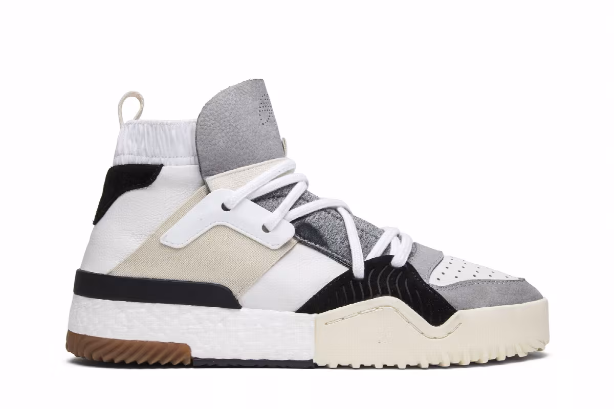 Alexander Wang x adidas AW BBall White, view 2