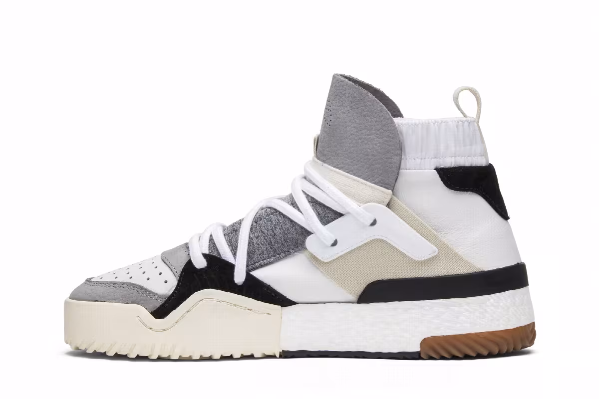 Alexander Wang x adidas AW BBall White, view 4