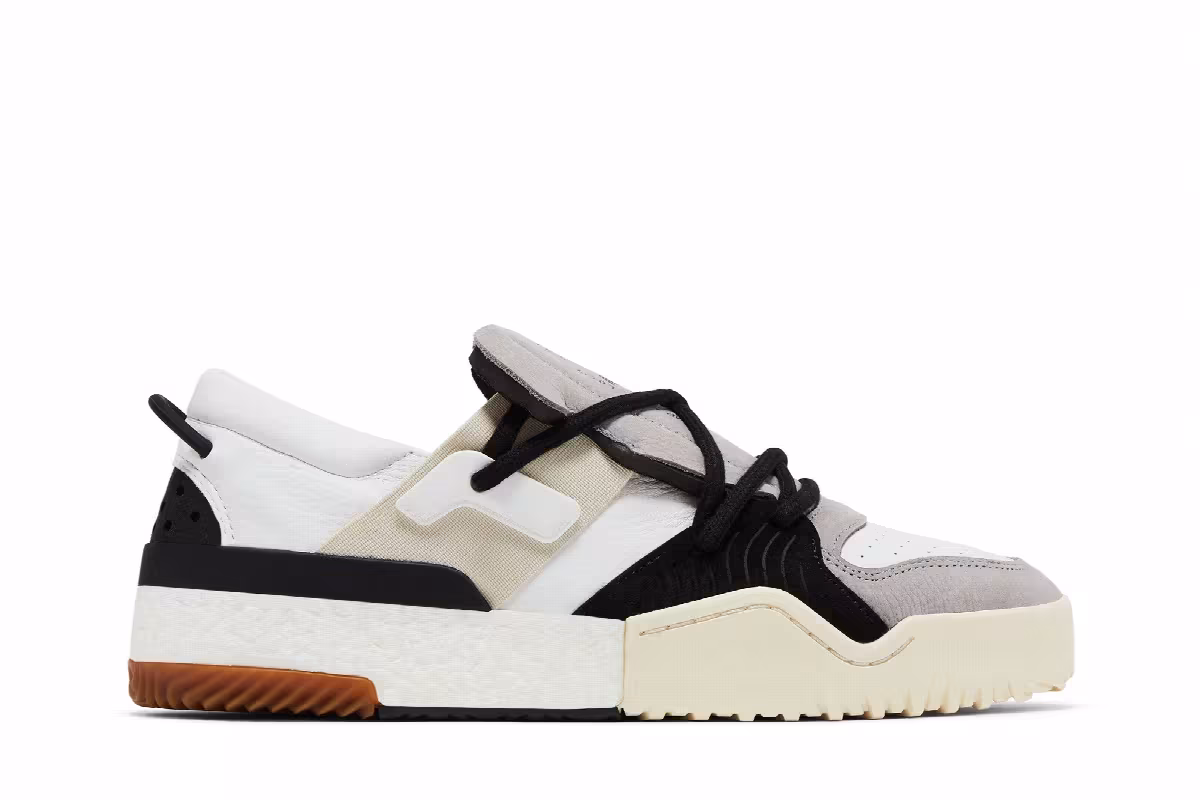 Alexander Wang x adidas AW BBall Low Grey, view 2