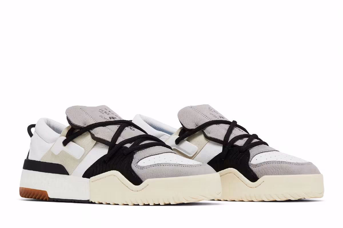 Alexander Wang x adidas AW BBall Low Grey, view 9