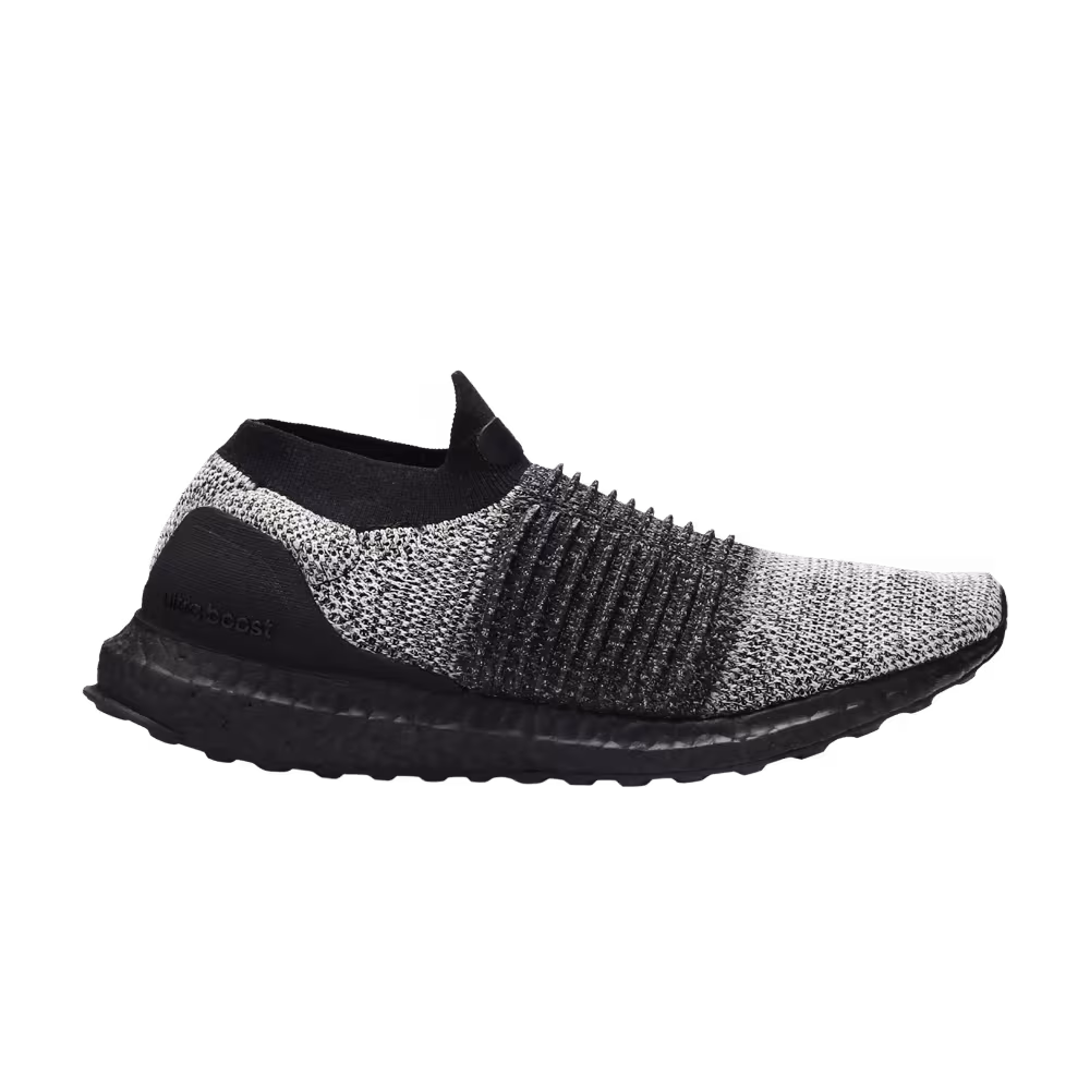adidas UltraBoost Laceless Black Boost