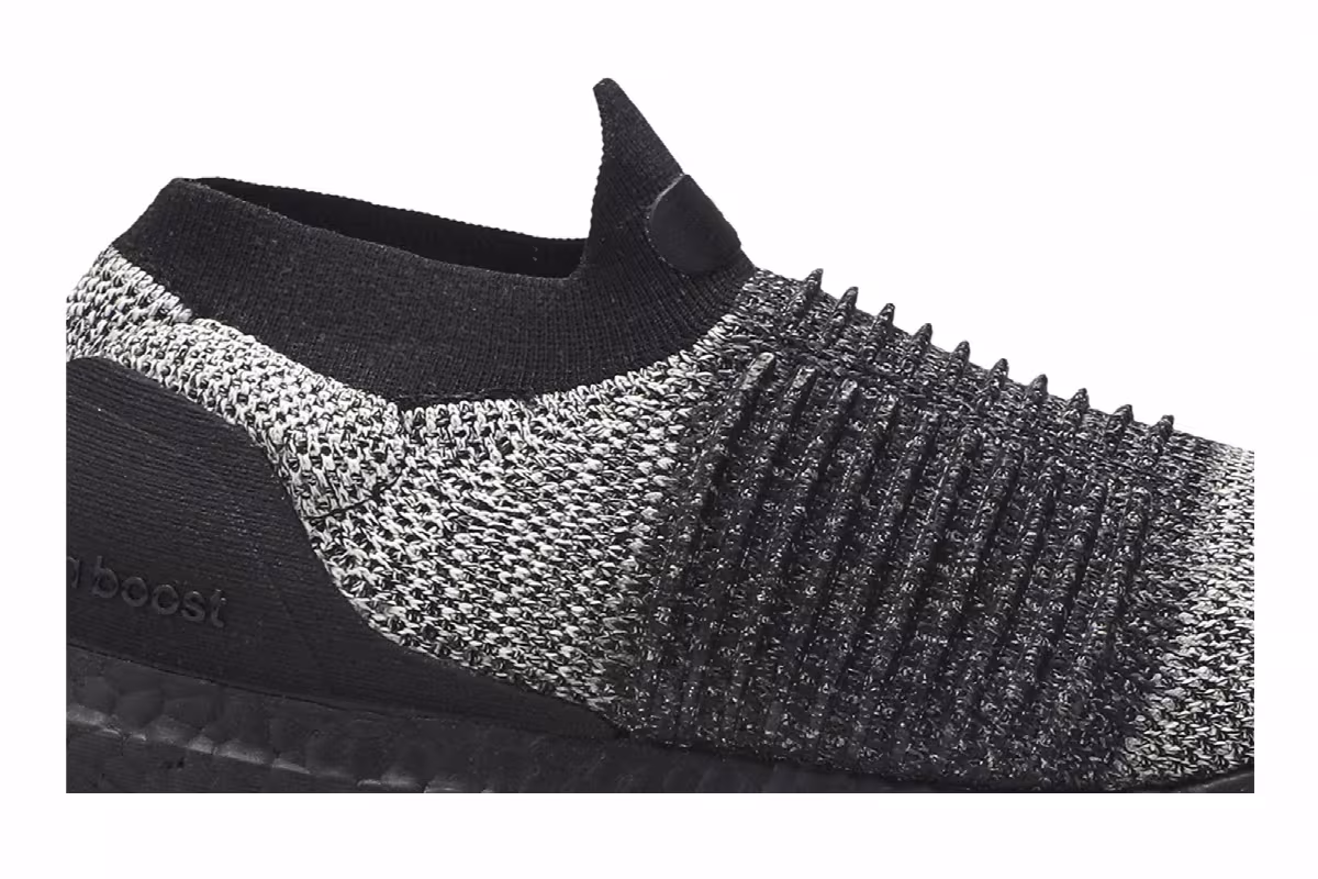 adidas UltraBoost Laceless Black Boost, view 3