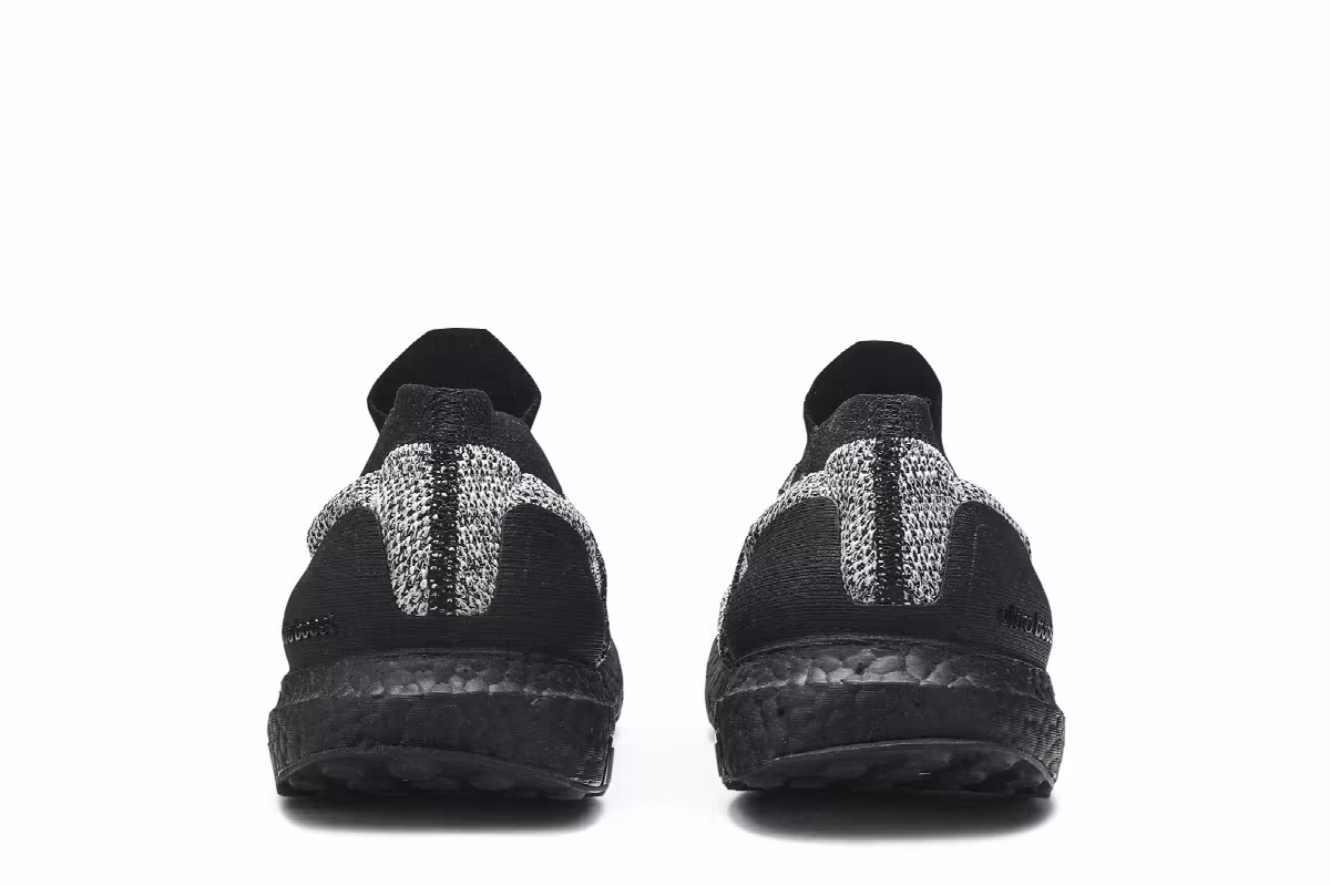 adidas UltraBoost Laceless Black Boost, view 7