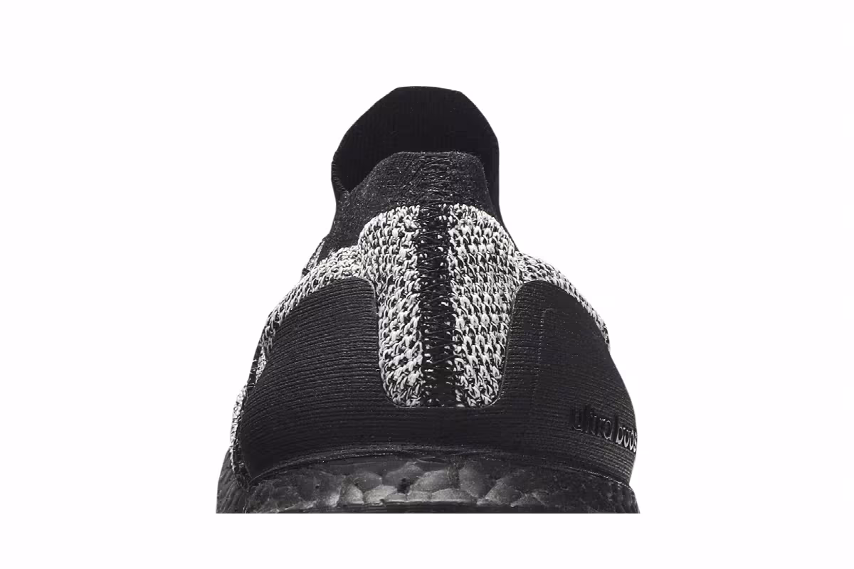 adidas UltraBoost Laceless Black Boost, view 8