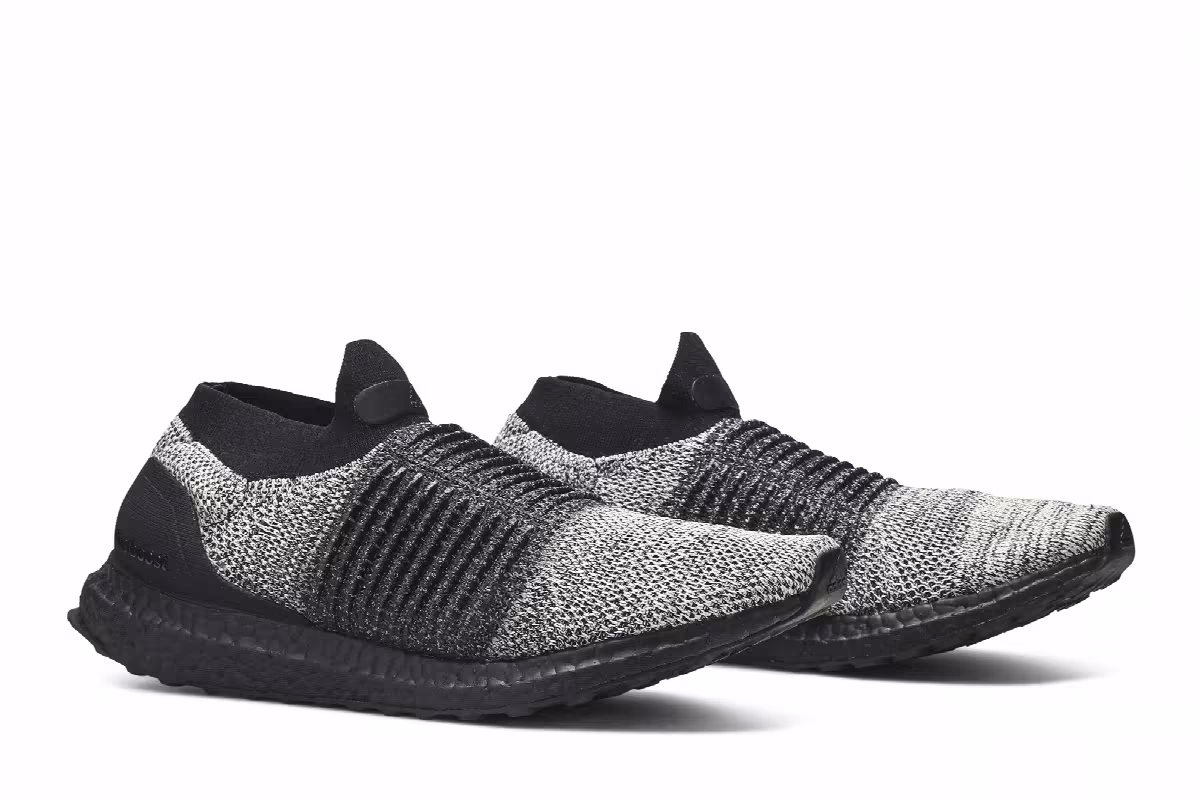 adidas UltraBoost Laceless Black Boost, view 9