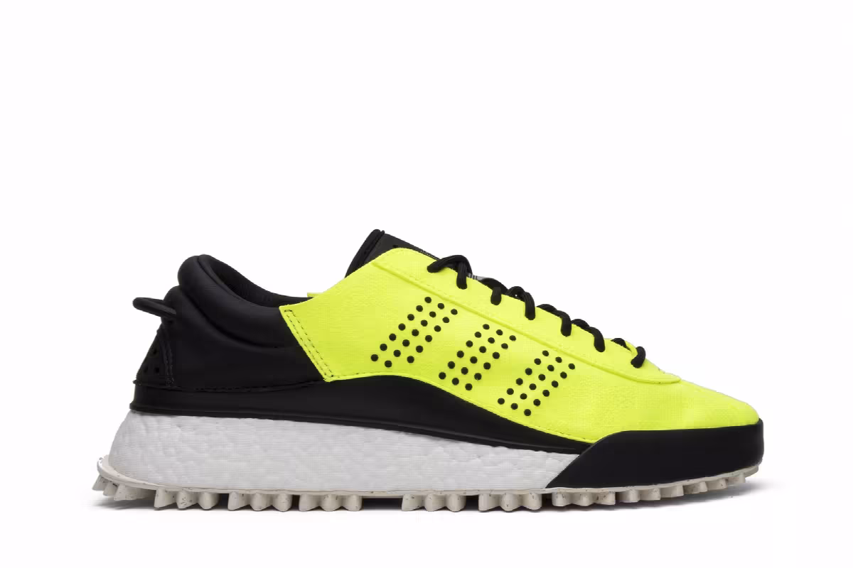 Alexander Wang x adidas AW Hike Low Solar Yellow, view 2