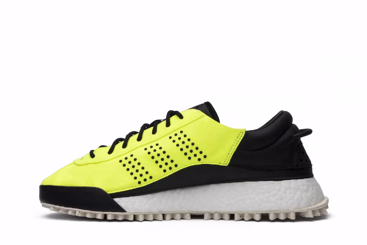 Alexander Wang x adidas AW Hike Low Solar Yellow, view 4