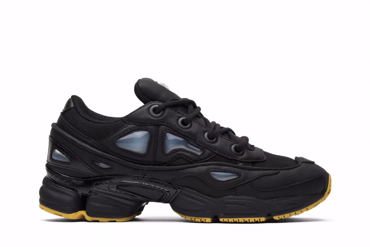 Raf Simons x adidas Ozweego 3 Black Corn, view 2