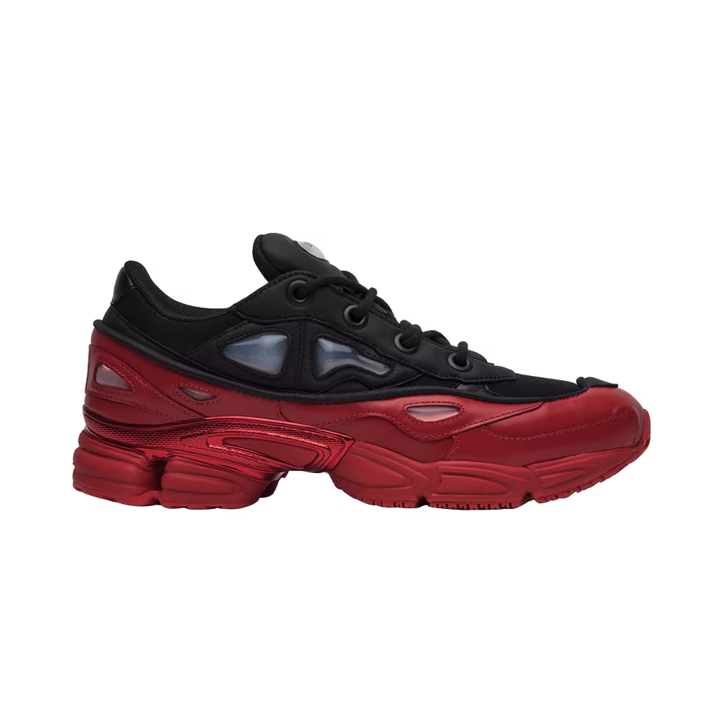 Raf Simons x adidas Ozweego 3 Core Black Scarlet