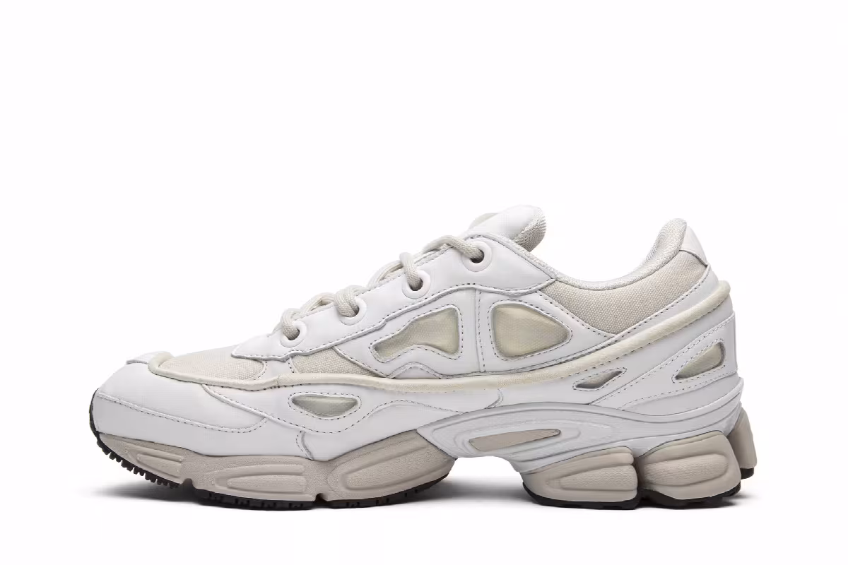 Raf Simons x adidas Ozweego 3 White, view 4
