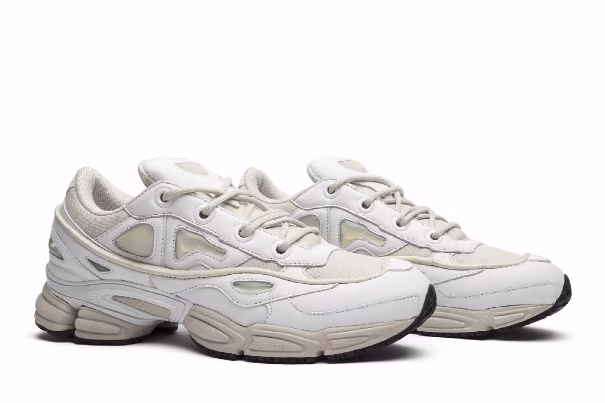 Raf Simons x adidas Ozweego 3 White, view 9